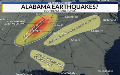 Earthquake detected near north Alabama